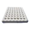 Portable Outdoor Inflatable PVC Air Mattress - Thickened Flocked Design for Home & Camping