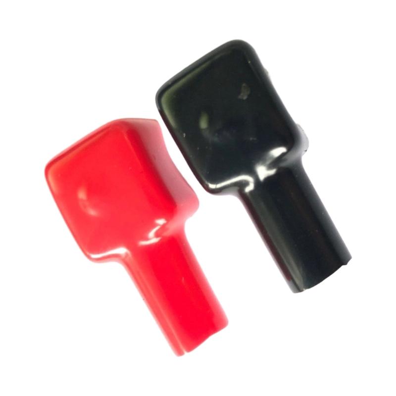 

1Pair Car Motorbike Battery Terminal Cover Cap Boats Insulating Protector Sleeve 1