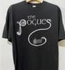 The Pogues Band T-shirt, The Pogues Band Music T-shirt In Graphite Grey, Unisex, Suitable for Streetwear, Hip-hop, Urban Fash