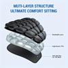 3D Motorcycle Air Cushion, Pressure-Relieving Shock-Absorbing Breathable Motorcycle Seat Cover, Portable And Foldable with Deflation Feature, Designed