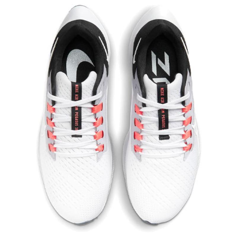 Nike Air Zoom Pegasus 38 White Black Provence Purple Women's Sneakers CW7358-500