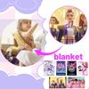 Blanket – Design Soft Fleece Throw, Cozy Anime Gamer Blanket, Unique Gift Blanket & Gaming Fans, Couch And Bed Decor