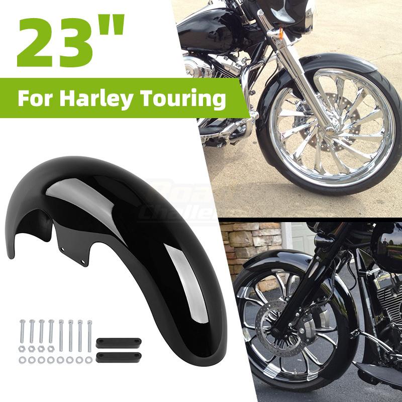 Motorcycle 23 Inches Mudguard Front Fender Bagger For Harley Touring Road King Electra Glide Street Road King Glide Ultra
