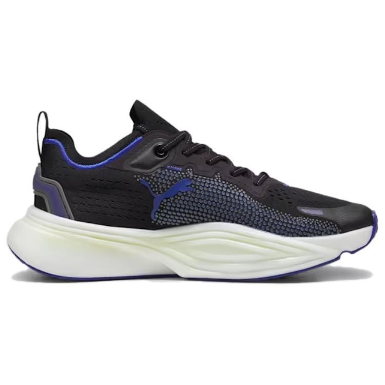 Puma Pwr Nitro Low Top Training Shoes Unisex Black White Blue 310150-02