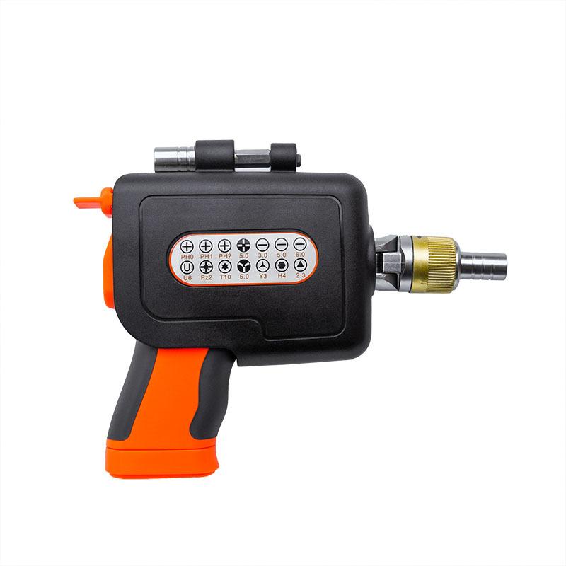 

Magnetic Screwdriver Set All-in-1 Ratchet Screwdriver With 14 Sizes Magnetic Bits Electronics Repair Tool Kit Pop Out Bit оранжевый