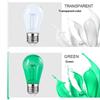 Plastics Colorful S14 Led Bulb 220V E27 2W Replaceable For String Light Halloween Birthday Party Bar Festival Decoration Lights