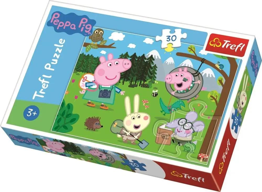 PUZZLE 30 LEŚNA WYPRAWA PEPPA PIG 18245