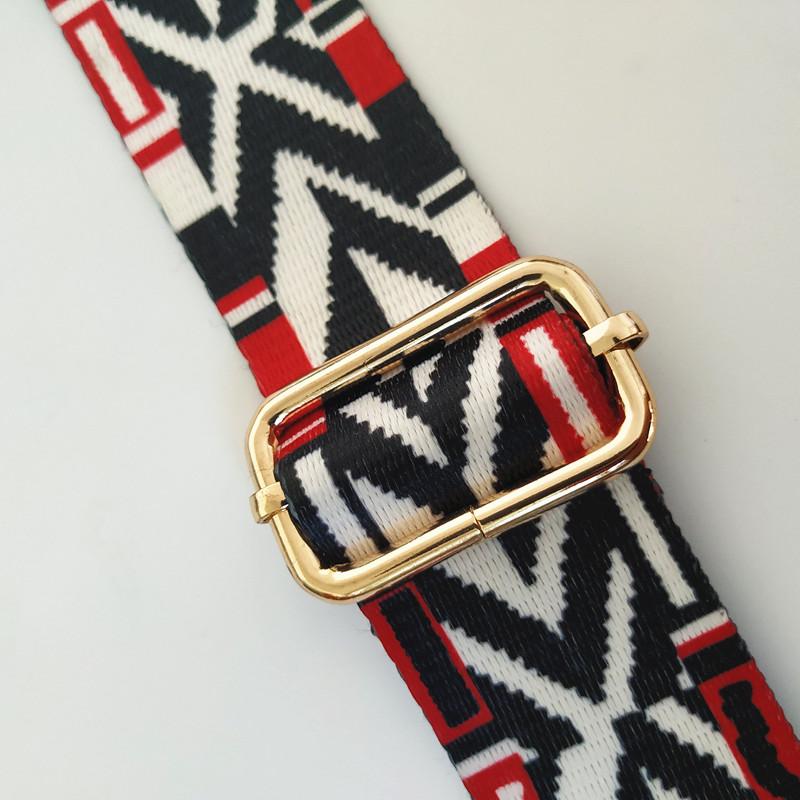 Adjustable Ethnic Style Wide Shoulder Strap for Crossbody Bags