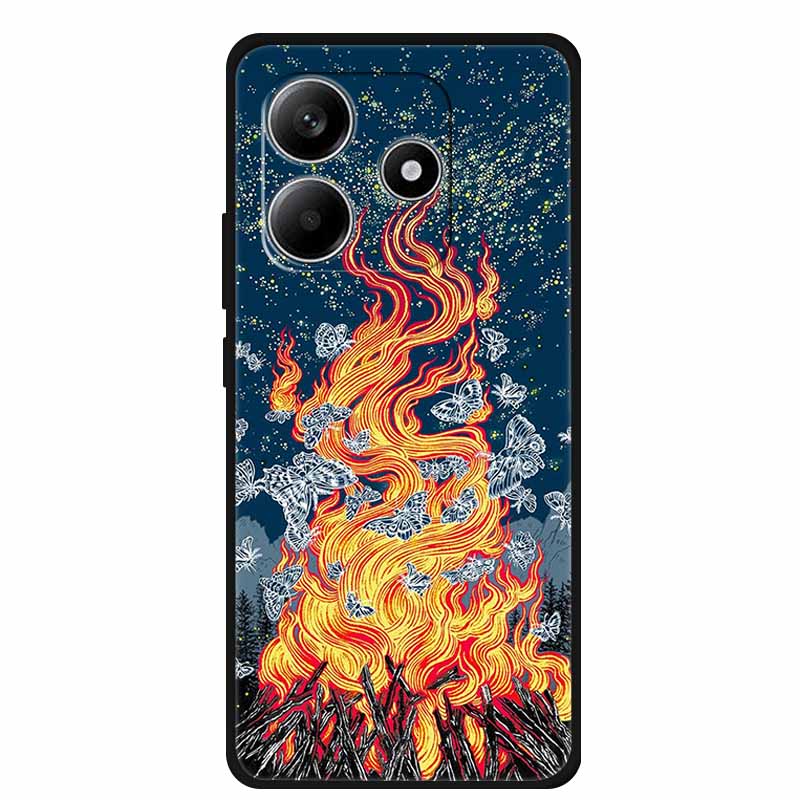 Lovely Case For Redmi Note 14 5G Cover Painted Cats Soft TPU Silicone Cover for Xiaomi Redmi Note 14 Pro Plus 5G Back Case Coque