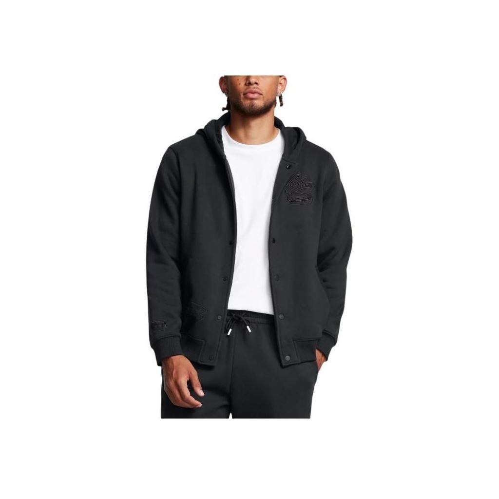Under Armour Curry Hooded Jacket Men Black 1387114-001
