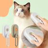Steamy Cat Brush 3 in 1 Spazzola elettrica anti-schizzi per gatti con spruzzo di vapore per massaggio Pet Grooming Pettine per la rimozione dei peli Pettini Nuovo