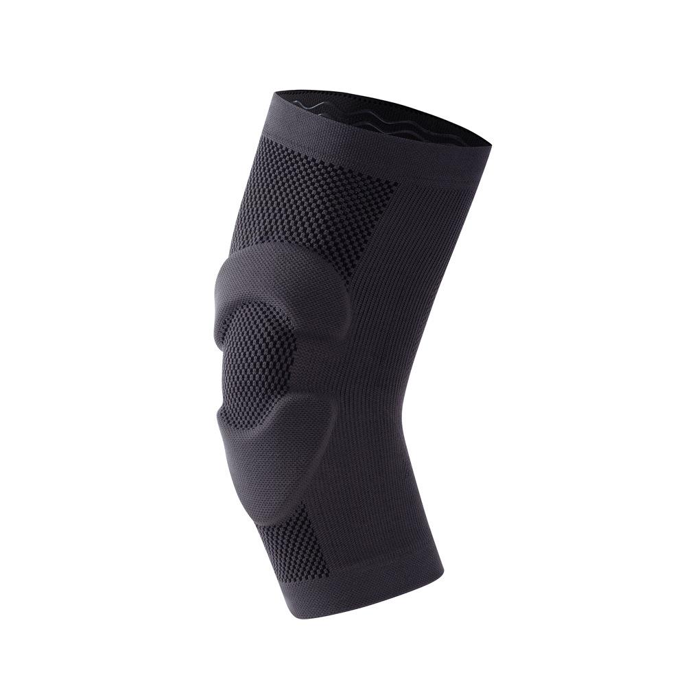 

Sports Knee Pads Basketball Meniscus EVA Gasket Pressurized Sports Knee Pads Warm Non-slip Cushioning Leg Guards M чорний