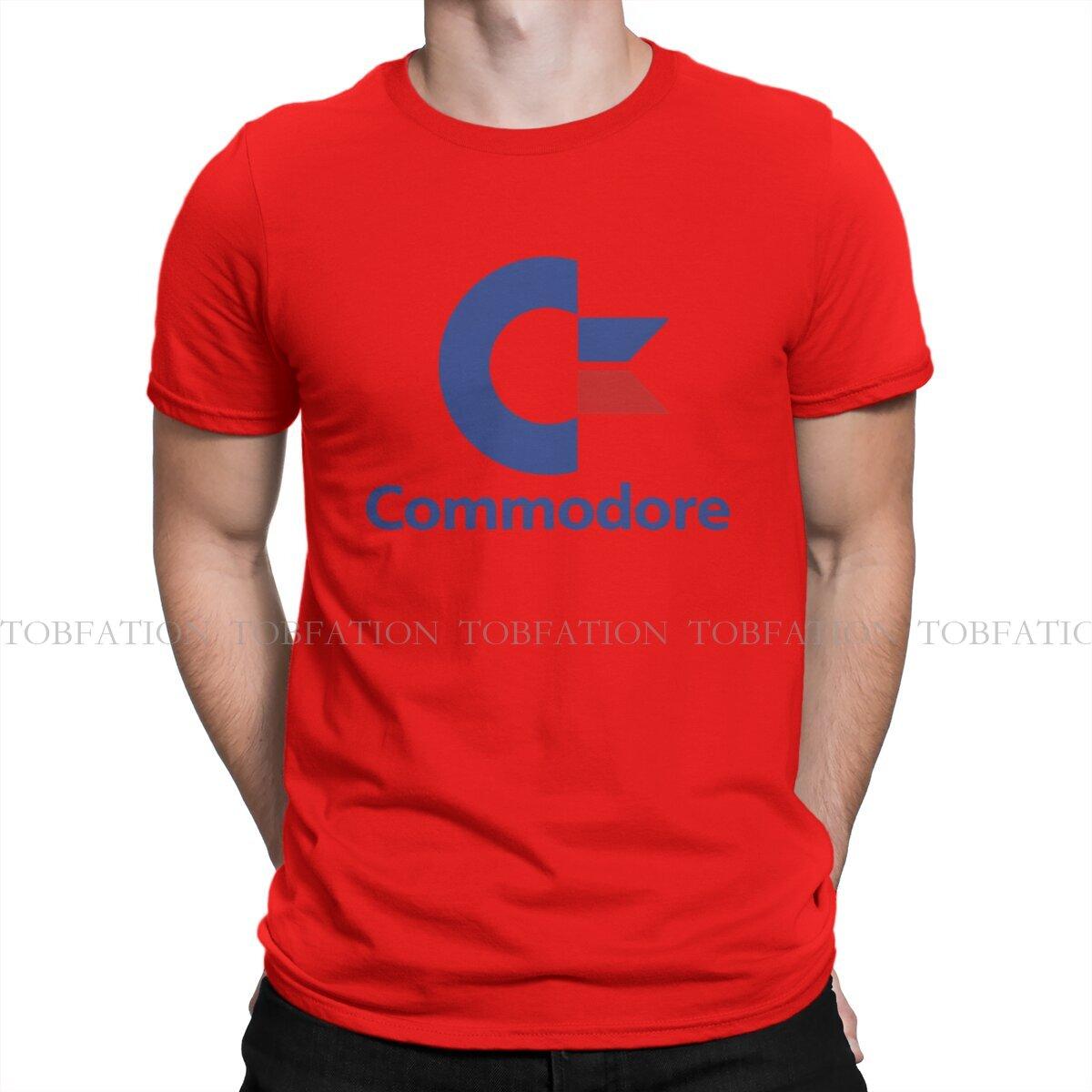 ZX Commodore Amiga 500 C64 Tshirt Graphic Men Tops Vintage Punk Summer Streetwear Cotton Harajuku T Shirt S