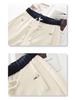 Women's Elastic High-Waist Drawstring Scimitar Pants - Spring & Autumn 2025, Casual Chic Loose Straight-Leg Banana Pants