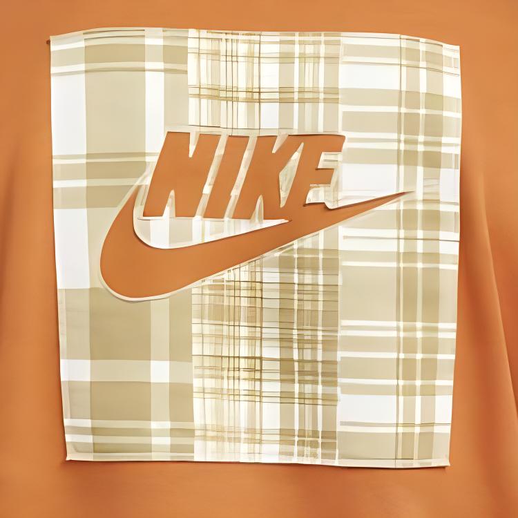 New Nike Sweatshirts Men's Orange DO2972-213