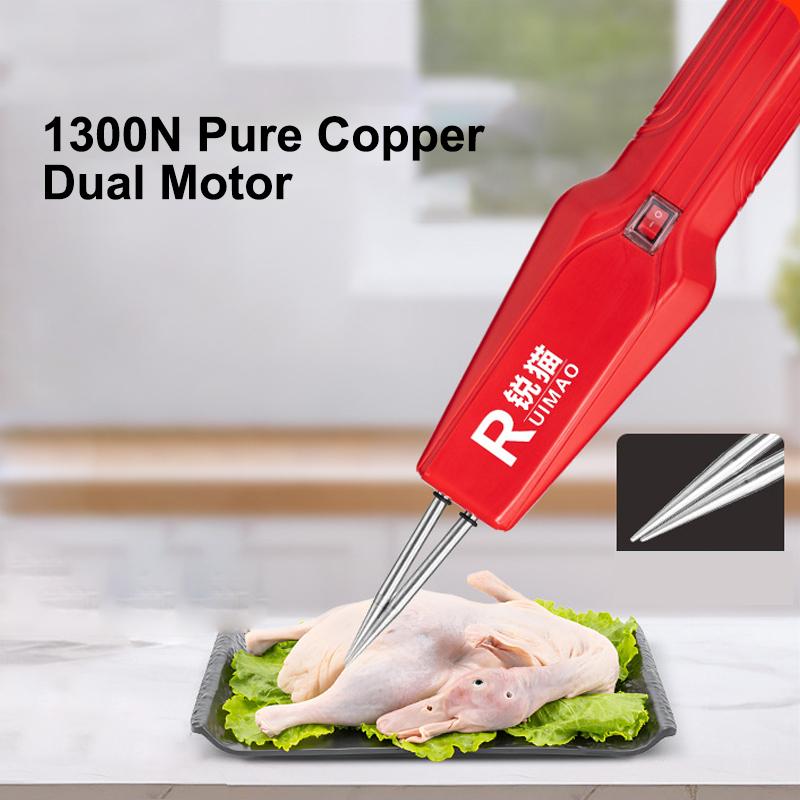 Elektrischer Geflügelrupfer Ergonomisches Design Küchenhelfer Handgehaltene Hühnerrupfmaschine Zum Rupfen von Hühnern Vogel Pute Gans