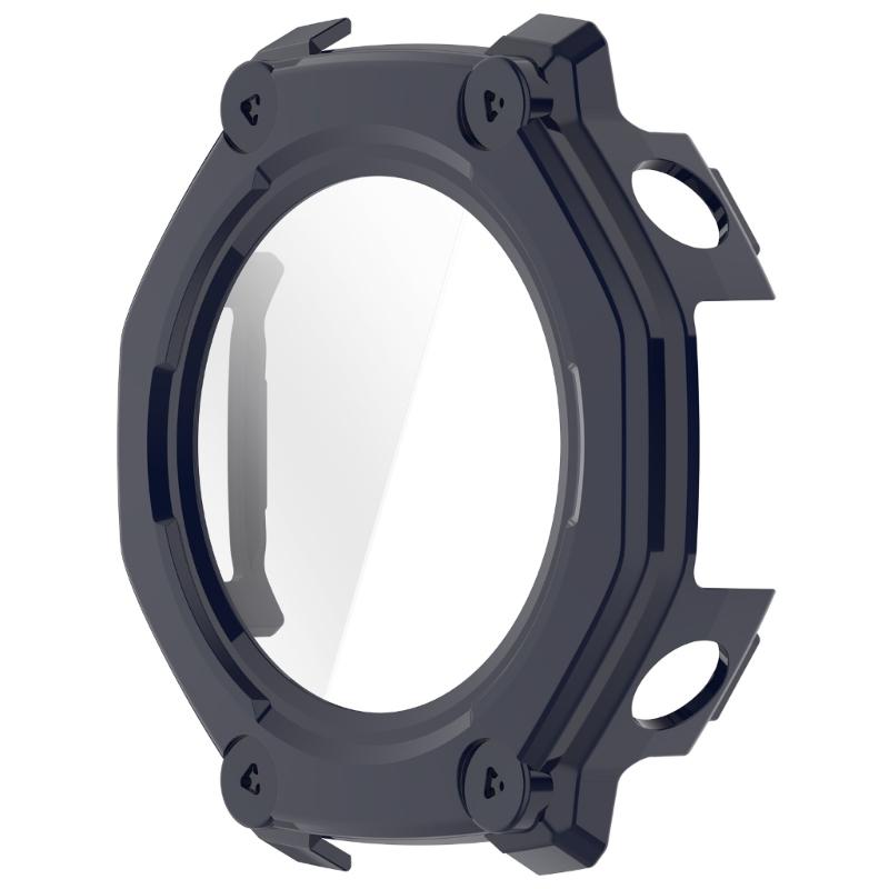 Antiscratch PC Hard Cover Screen Protector With Build In Tempered Glass For Fitness Trackers Wearable Device Lightweight