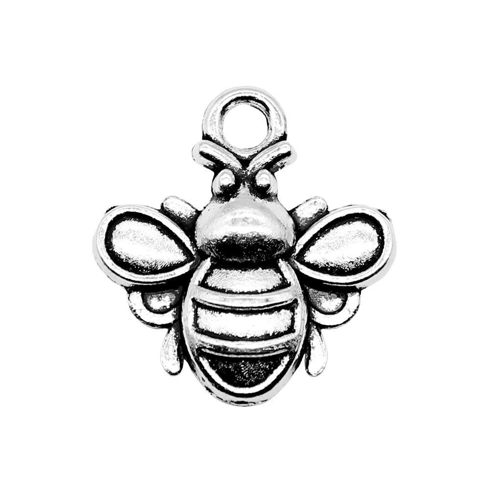 Large Pendants Bees Honeycomb Charms For Bee Themed DIY Jewelry Making