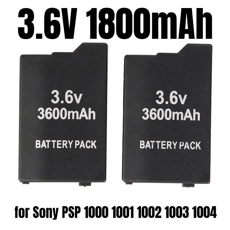 НОВЫЙ 1-10 шт. Аккумулятор 3,6 В 1800 мАч для Sony PSP 1000 1001 1002 1003 1004 для Sony PSP Сменный аккумуляторный блок 1pc
