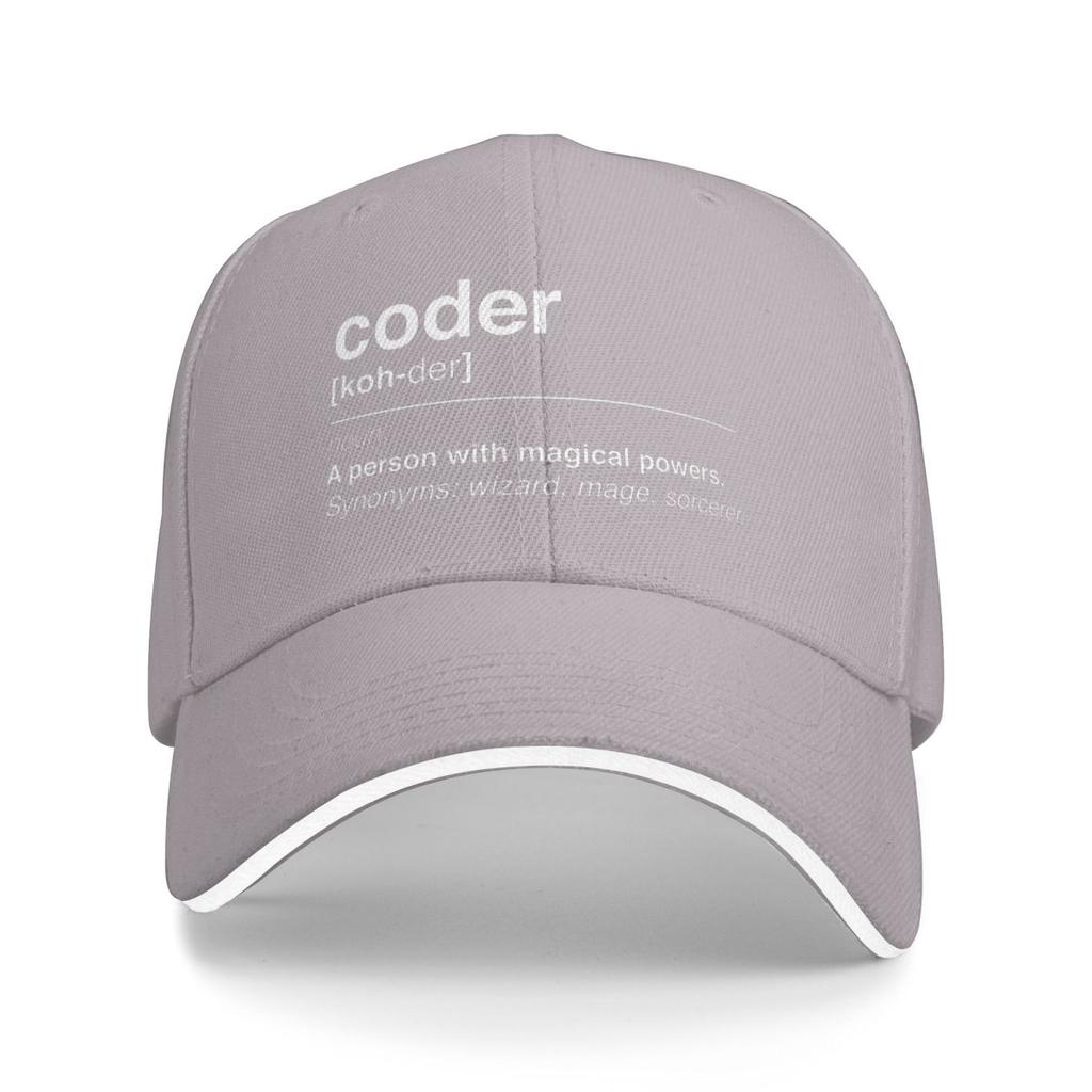 Unisex Baseball Hats Coder Definition Outdoor Streetwear Summer Sports Baseball Caps Hip Hop Cap Casquette Polychromatic Hats