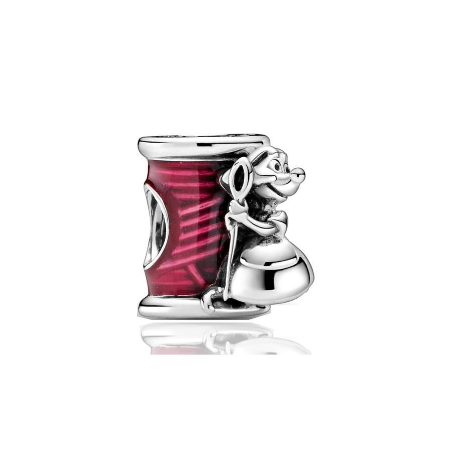 Minnie and Mickey Donald Duck Charm Bead Component Bead Components Compatible With Authentic Original Snake Copper Metal Bracelet High Quality Fine