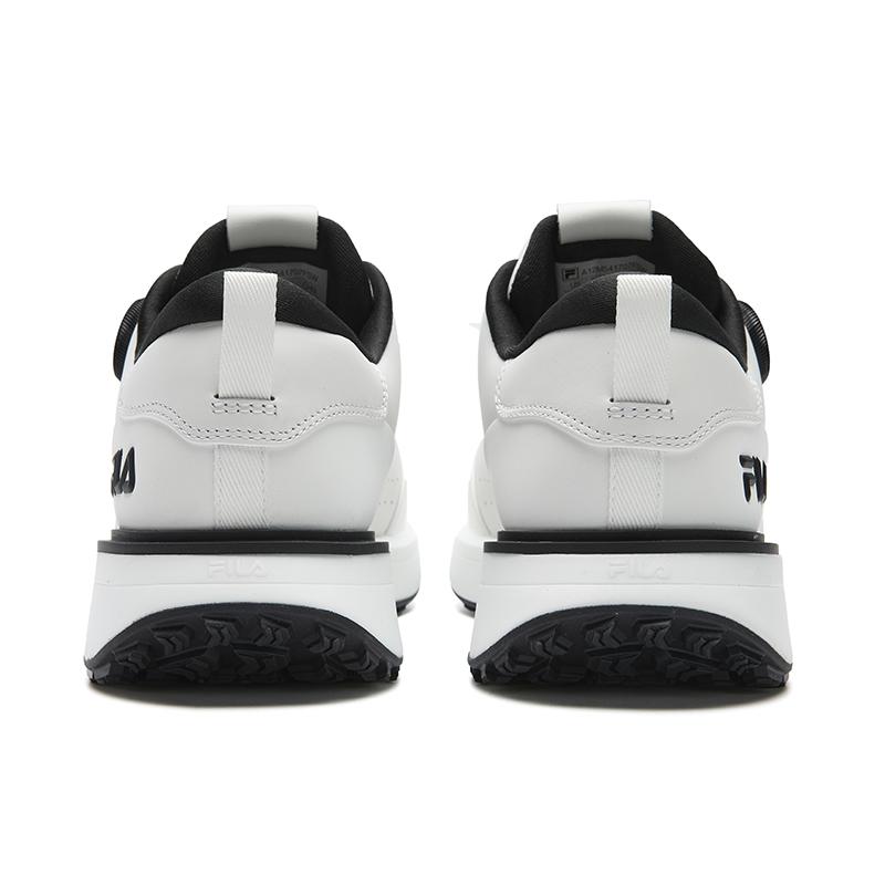 Fila Gf Drivex Simple High-Quality Comfortable Golf Shoes Men Sneakers White Black A12M541707FSW