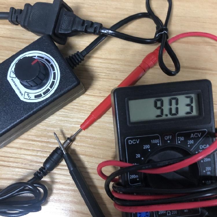 Universal 4V-12V 2A 5.5x2.1mm Adjustable DC Power Supply Adapter EU/UK Plug