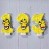 Cartoon Birthday Candles Creative Party Cake Decoration Number Candles 0-9 Party Supplies