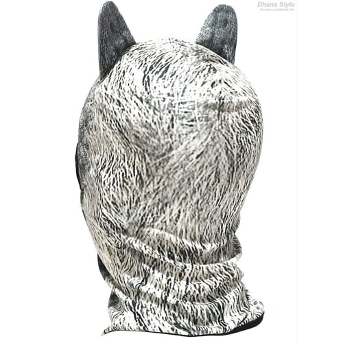 3D Animal Face Mask with Ears, Quick-Drying Full Face Balaclava/Balaclava for Airsoft, Cycling, Motorcycles, Outdoor Activities, and Cosplay (Cat)