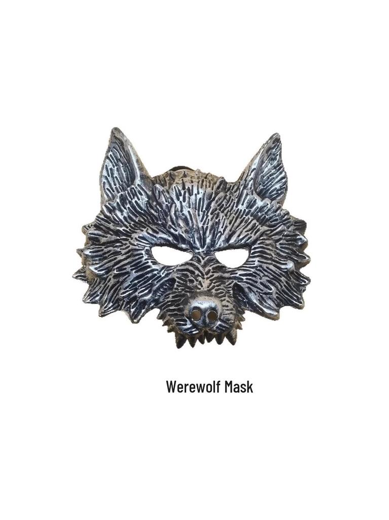 Children's Werewolf Muscle Costume: Top, Pants, and Mask for Boys and Girls Halloween Performance.