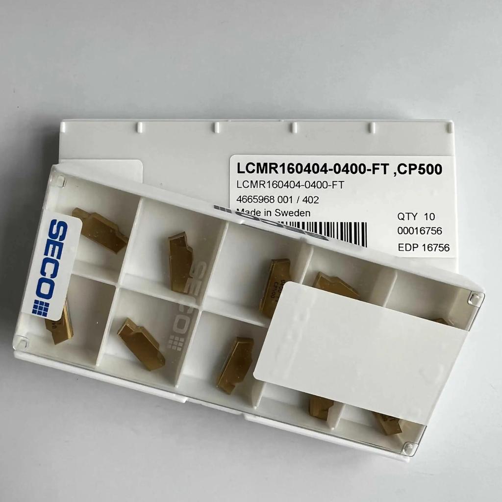 SECO / LCMR160404-0400-FT,CP500 /Original genuine CNC alloy blade 10 PCS