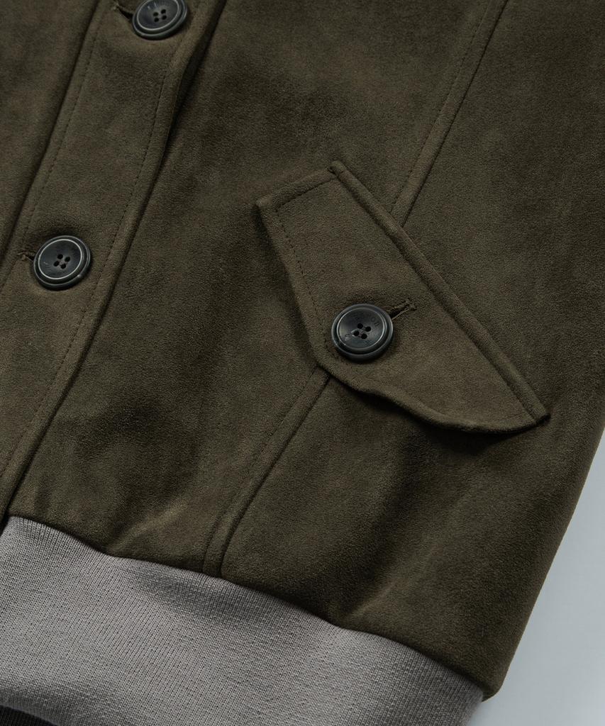 ASON Dumbo Suede Jacket / Brown