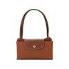 Longchamp Le Pliage 28 Classic Torba z płótna i skóry z długimi rączkami Damskie torby tote Brandy 2605089504