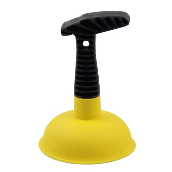 Durable Rust-Resistant Sink Plunger with Non-Slip Handle for Easy Bathroom and Home Unclogging
