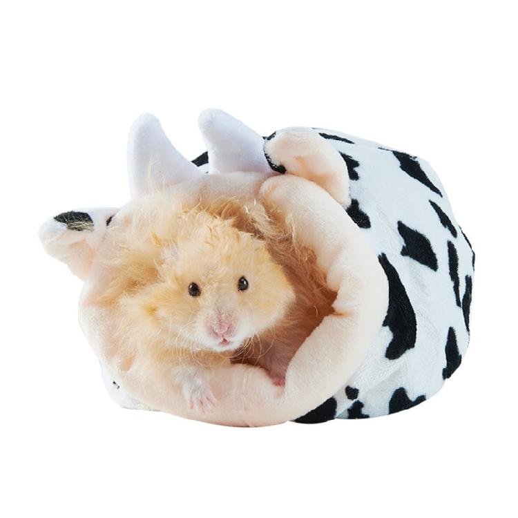 Hamster Pet House Winter Universal Winter Nest Guinea Pigs Hedgehogs Plush Bed L