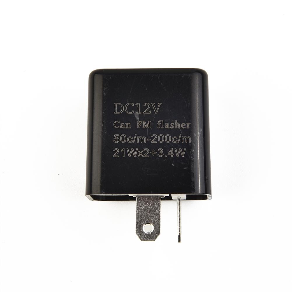 Flasher Relay Speed Turn Signal Waterproof 12V 2Pin