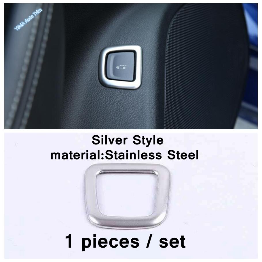 Car Rear Tail Trunk Door Open Button Sequ Glove Box Handle Cover Trim Accessories For Cadillac CT5 CT5-V - 2024