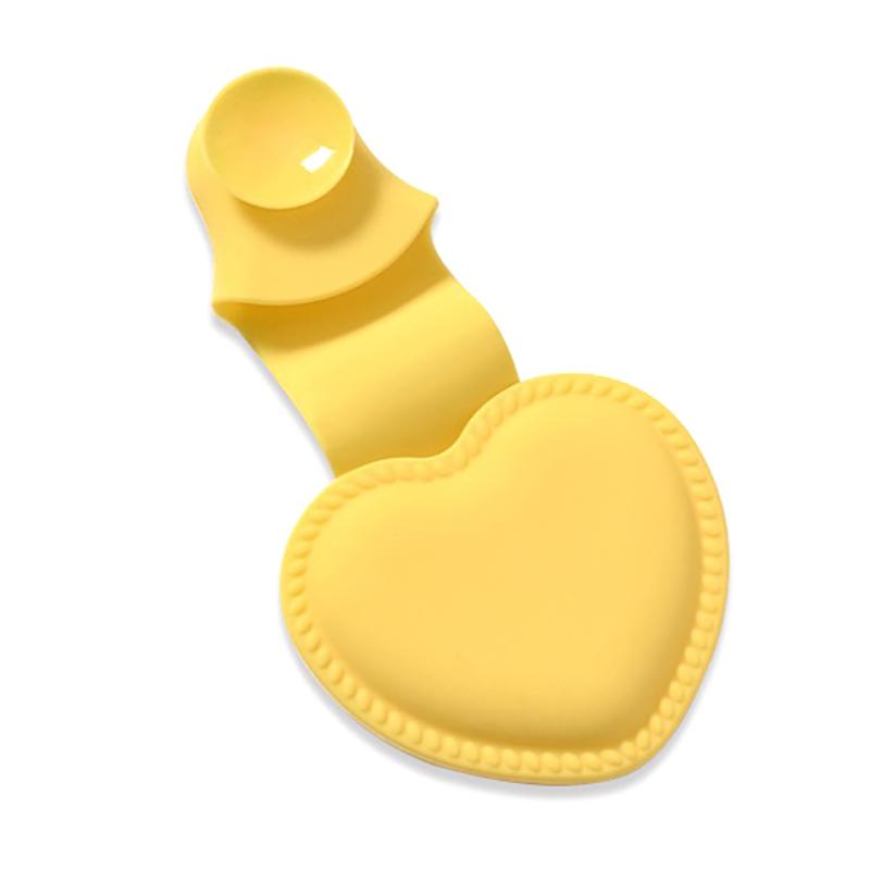 

Кухонные прихватки-варежки Heart Silicone Heat-Isolation Sleeves Clip Утолщенные силиконовые прихватки для выпечки Противоскользящие ручки Зажимы для мисок и кастрюль жёлтый