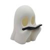 Halloween Ornament Cartoon Reading Ghost Pumpkin Shape Statue Waterproof Resin Figure Horror Themed Halloween Decor