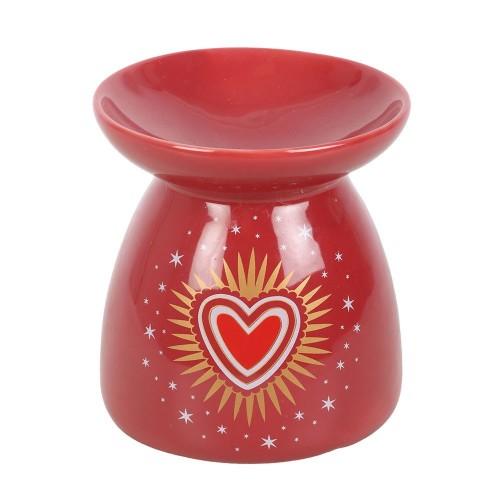 Something Different Sacred Heart Oil Burner lampone