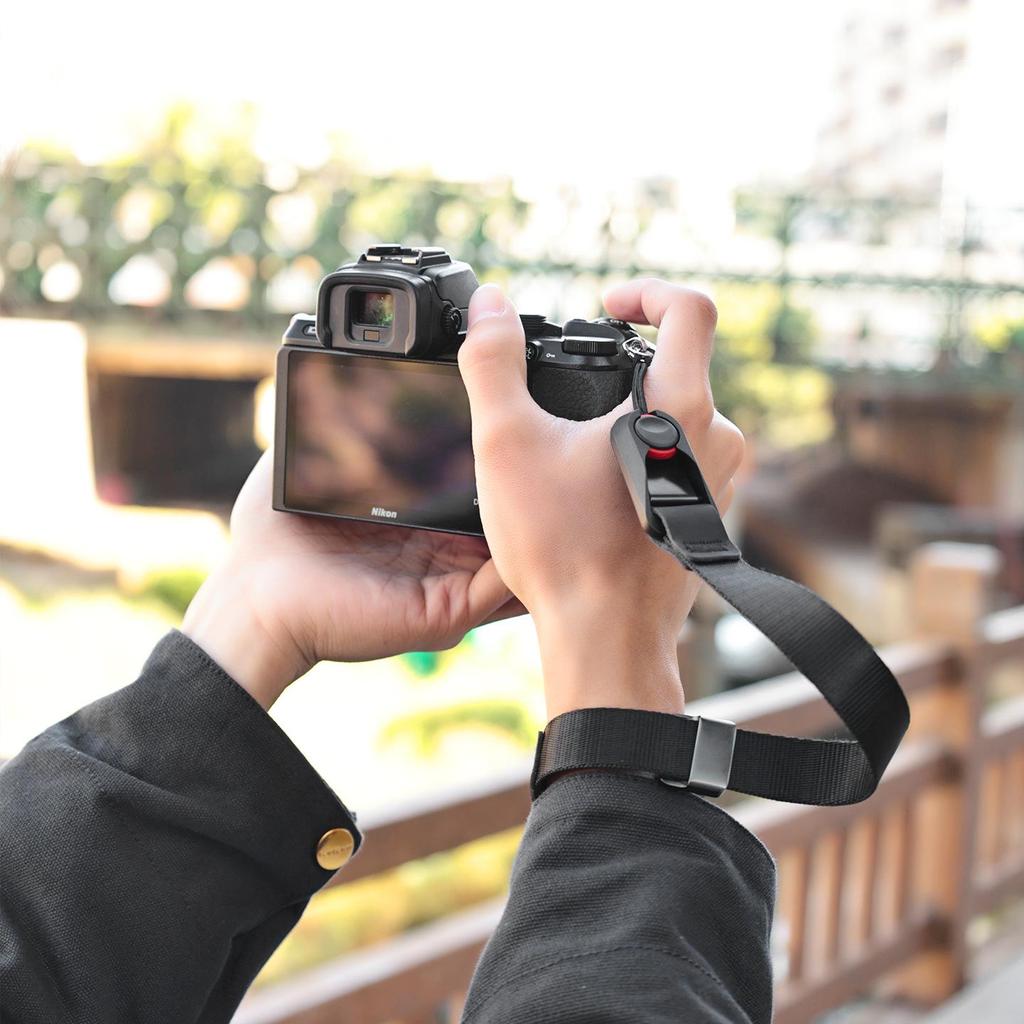 Alça de Pulso para Câmera de Liberação Rápida para Canon, Nikon, Sony, Fujifilm, Leica Mirrorless & SLR, Compatível com PD