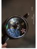 Hand-Painted Kesi Peony Ceramic Teapot: New Chinese Style, Retro High-Pot for Exquisite Tea Brewing