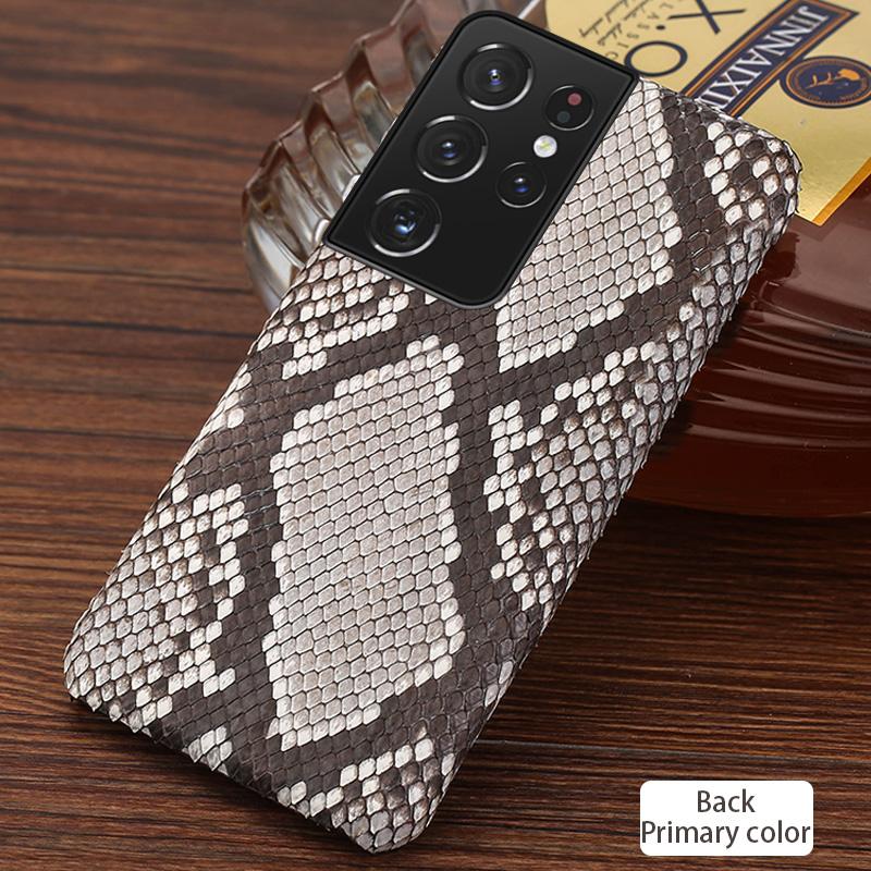100% Genuine Leather Cover Case For Samsung Galaxy S24 S23 S22 S21 S25 Ultra Note 20 Plus S23 FE A54 A55 A56 5G