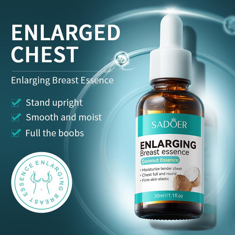 Beauty Milk Serum 30ml SADOER Coconut Extract Massage Chest Care