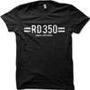 RD350 Widow Maker Yamaha Motorcycle BIker Retro Vintage  Printed T-shirt 9044