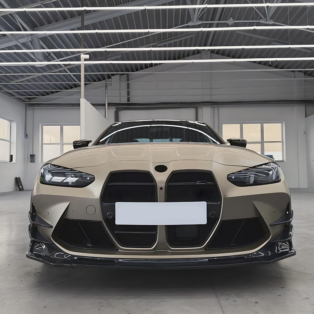Boční mřížka ventilace nárazníku, kryt mlhového světla pro BMW M3 M4 G80 G82 G83 2020-2025 Rám sání, kryt, mřížka, bodykit