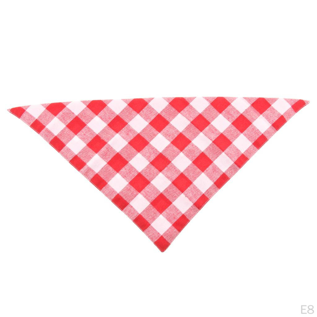 cotton Fabric Pet Dog Saliva Towels Lovely Neckerchief Collar