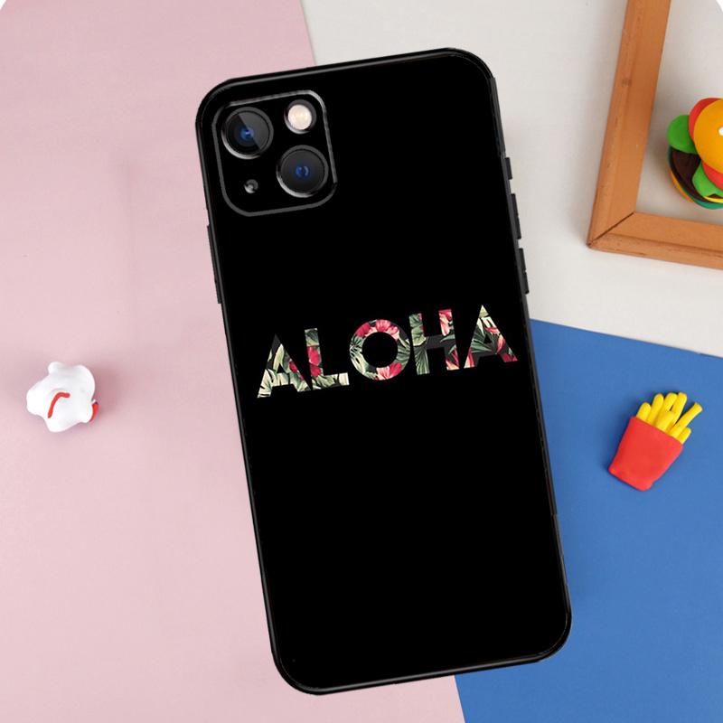 Hawaii Aloha Phone Case For iPhone 16 Pro Max 11 12 13 14 15 Pro Max Mini 16e 15 16 Plus XR Cover Shell