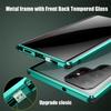 360° Anti Peeping Privacy Double Sided Tempered Glass Case For Samsung Galaxy S26 S25 S24 S23 S22 Ultra Plus Magnetic Metal Bumper Phone Cover