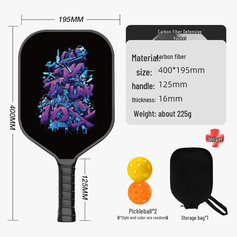 LISM Carbon Fiber Pickleball Paddle